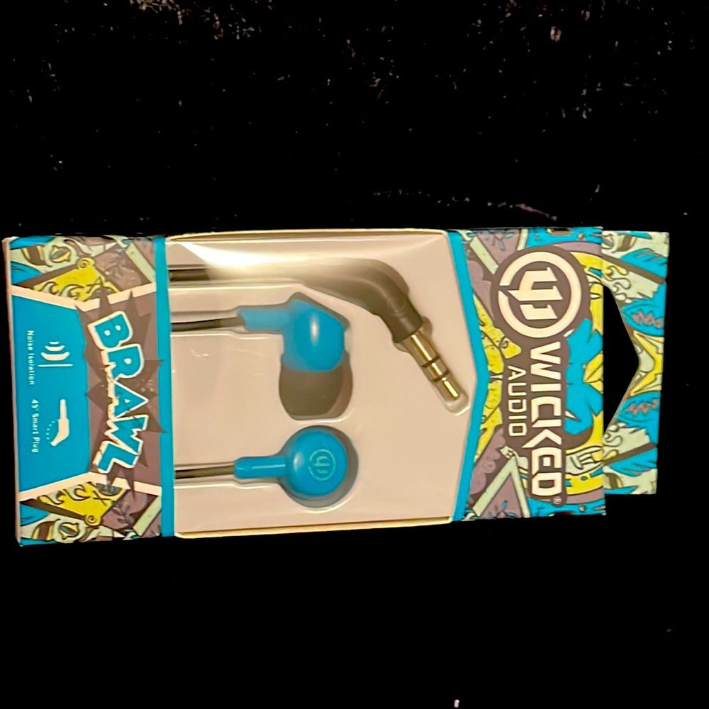 BRAWL wicked audio earbuds